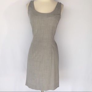 Christian Dior Gray Pencil Dress